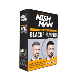 Nishman Siyah Saç Şampuanı 200 ml Set