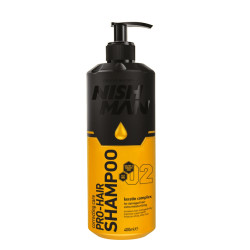Nishman Tuz Ve Paraben Içermeyen Keratin Özlü Saç Bakım Şampuanı 400 ml