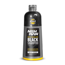 Nishman Beyaz Kapatıcı Şampuan – 60 Saniyede Siyah Saç ve Sakallar 400 ml