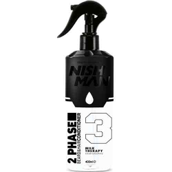Nishman İki Fazlı Saç ve Sakal Fön Suyu - 03 Milk Therapy 400 ml